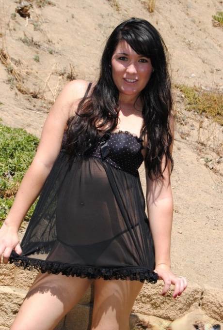 Dark haired ex-girlfriend poses for her former lover in lingerie and swimwear 27742126