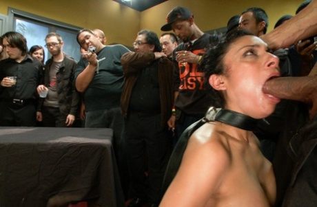Beretta James is completely disgraced while being gangbanged in public 49102562