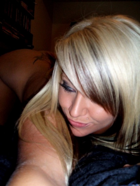 Blonde teen takes tempting self shots while sporting a green ballcap 68342671